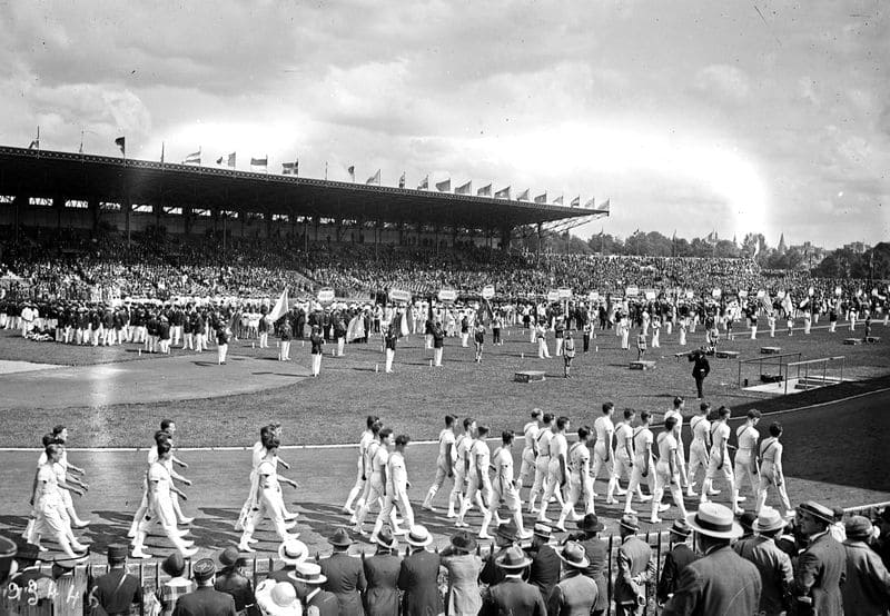 Cérémonie d'ouverture des Jeux Olympiques de Paris 1924