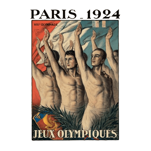 Photo floue des JO de Paris 1924