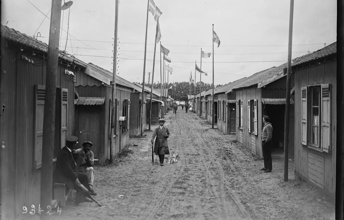 Le premier village olympique de l'histoire